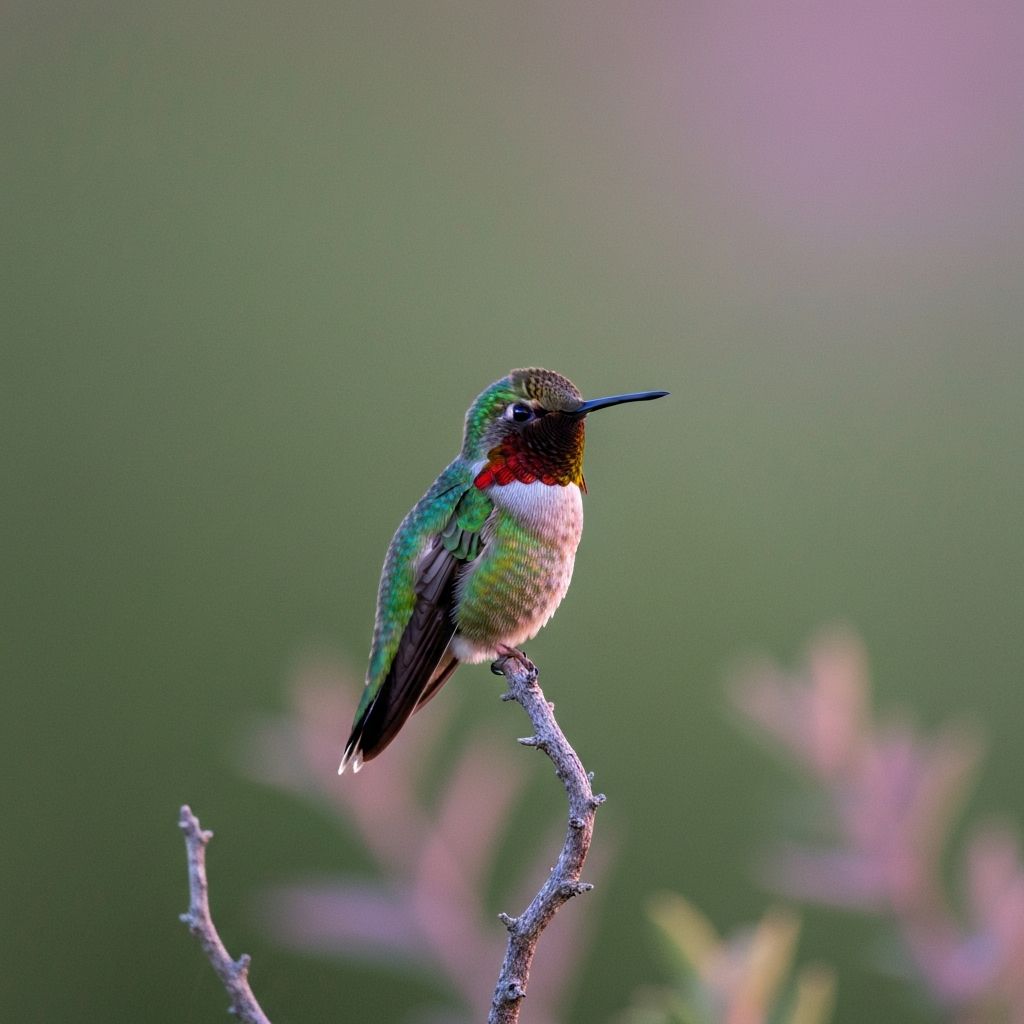 Morning Visitor by Elena Reyes